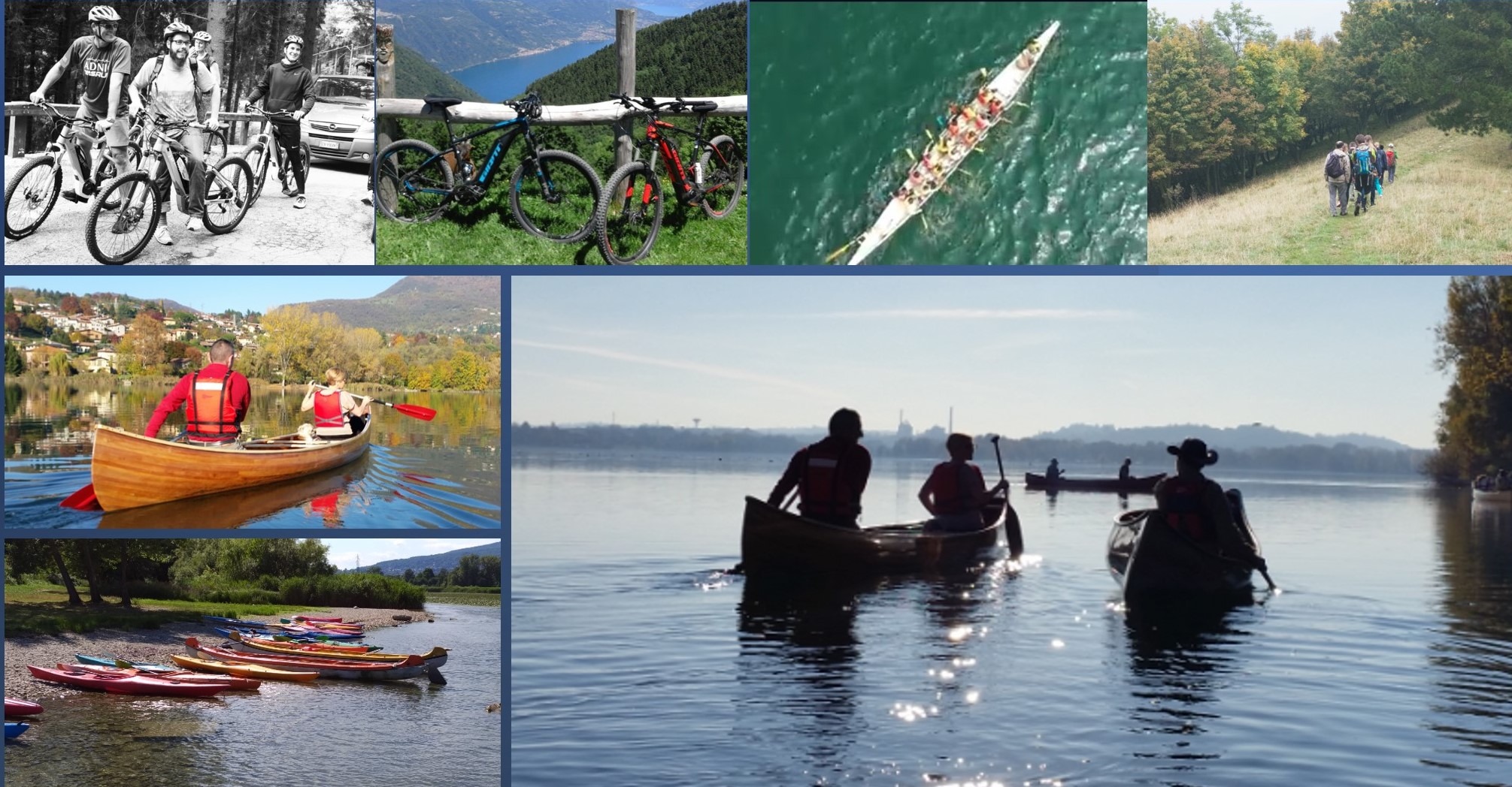 attività outdoor autunno lago di como